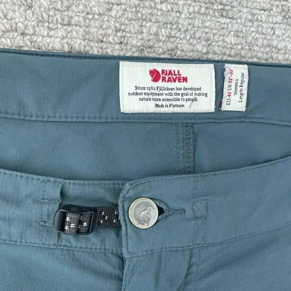 Fjallraven High Coast Trail Trousers Womens 32-33 - Picture 3 of 9